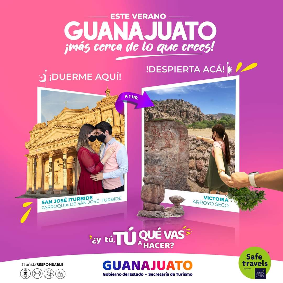 turismogobgente's tweet photo. Aprovecha el 2️⃣0️⃣% de descuento que te brindan más de 150 empresas turísticas dentro de sus establecimientos y experiencias turísticas.
Ingresa a 👉 https://t.co/qt0s9hCjlj y conoce las bases de las empresas participantes.
#EsteVerano, #Guanajuato #MásCercaDeLoQueCrees https://t.co/L7iPqnS1IR