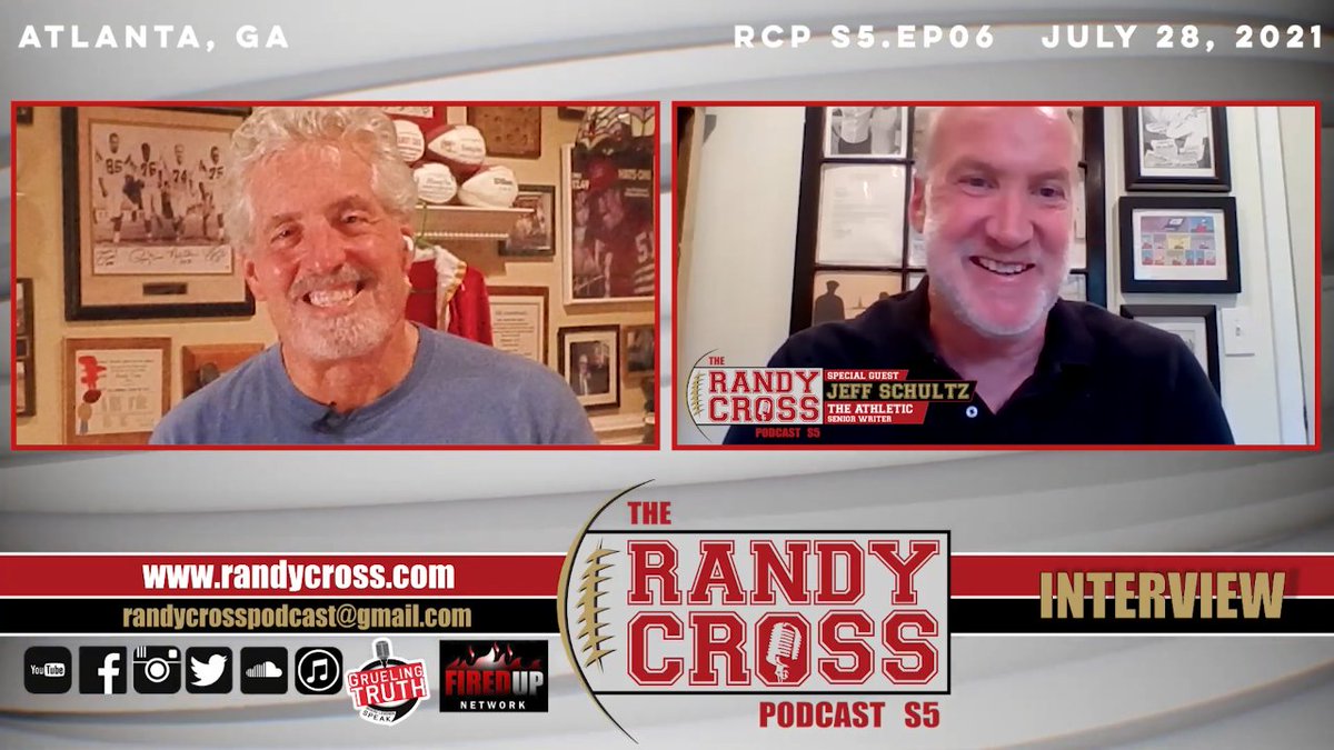 RCrossPodcast's tweet photo. 🚨EPISODE DROP! Watch the #interview tables turn as #RandyCross of the @49ers &amp; #JeffSchultz of @TheAthletic catch up and discuss the pivotal future of 🏈! Can be found many places, but always at https://t.co/LcNhGIczjX
#sportsnews #thiscouldbetheyear #sportstalk #podcast #cfb https://t.co/Bt3zivDrgJ