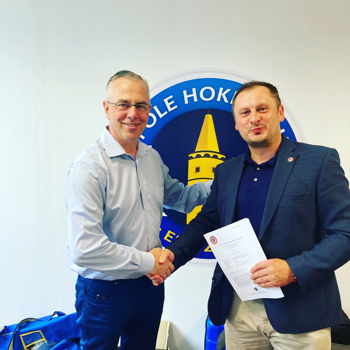 EUHLhockey's tweet photo. We have 2x new university team from Poland 🇵🇱! Dual career of students-athletes in regular university hockey league is growing up to another 🇪🇺 country #opolehokej #euhl #euha #universityhockey #collegehockey #hockey #acuh #suha #hokej @Europarl_EN @sportintergroup @EuSport https://t.co/VB8aanctLX