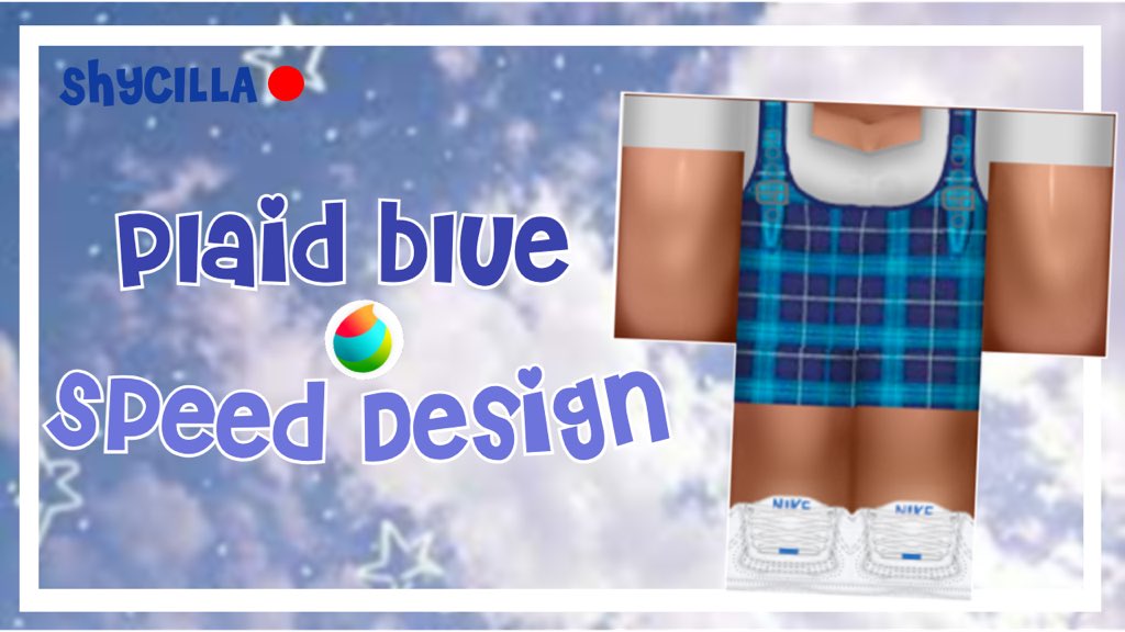CillaBarb's tweet photo. I recently uploaded a speed design 😁 

 #robloxdev #robloxclothing #robloxdesigner #robloxclothes #robloxart #roblox #robloxdesign #robloxclothes #YouTube 
#rtcdesigners https://t.co/C6ZE3OdCCF