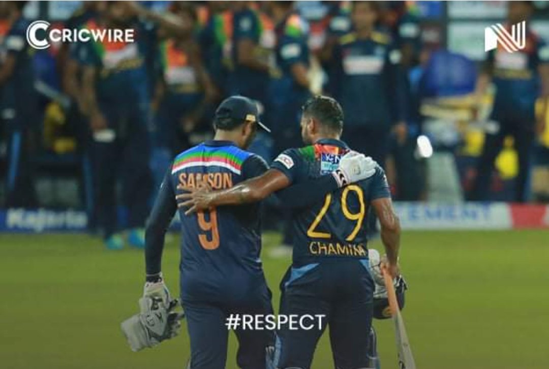 AzzamAmeen's tweet photo. Special thank you to the Indian team led by @SDhawan25 for completing the tour without abandoning it despite all the adversities faced due to Covid. #Respect #Brotherhood #SLvIND 🏏🇱🇰🇮🇳 https://t.co/EUNqeLieHa