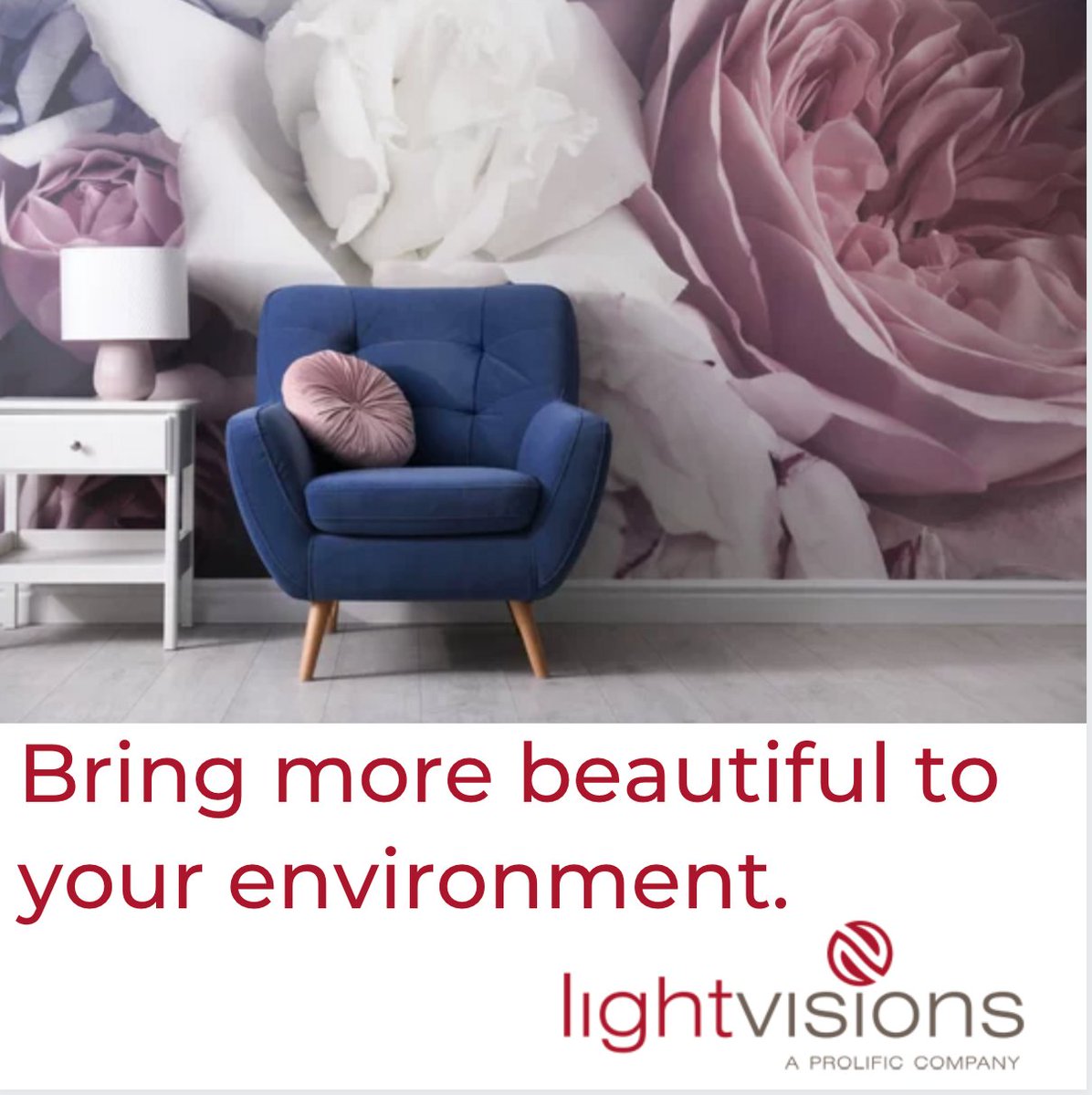 Prolific_Group's tweet photo. Your walls deserved to be more Beautiful, less boring! Let the professional creatives at Light Visions bring a touch of class to your office. Custom graphics, easy to install/uninstall, made just for your brand and your people to enjoy. https://t.co/EaRPj8Gf8c