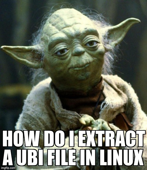 overflow_meme's tweet image. How do I extract a ubi file in linux stackoverflow.com/questions/6857… #ubi #linux #filesystems #ubifs #binwalk