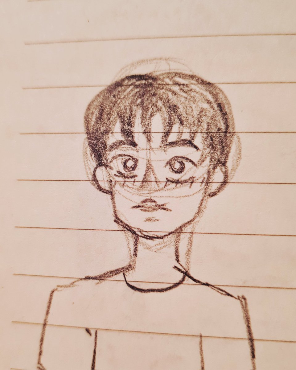 scribblesofaj's tweet image. DAY 5 
Listening to Anri's "Shyness Boy" and other City Pop too much these days. 
#art #draw #drawing #sketch #scribble #ajscribbles