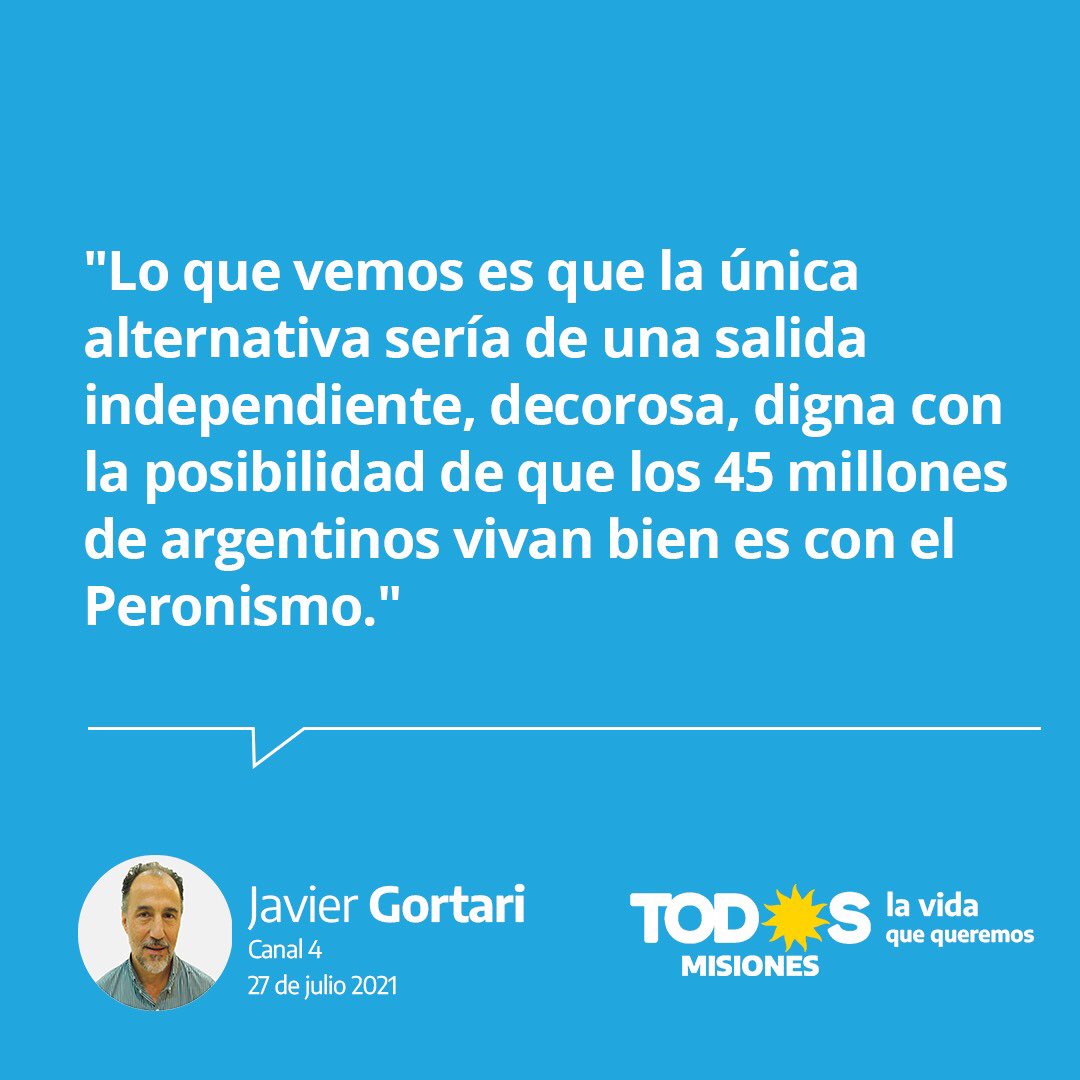 Frente de TOD☀️S Misiones (@frentetodosmnes) on Twitter photo 