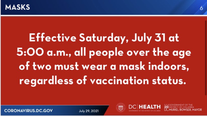 We’re all in this together, and we’ll get through this together. #MaskUpDC 😷