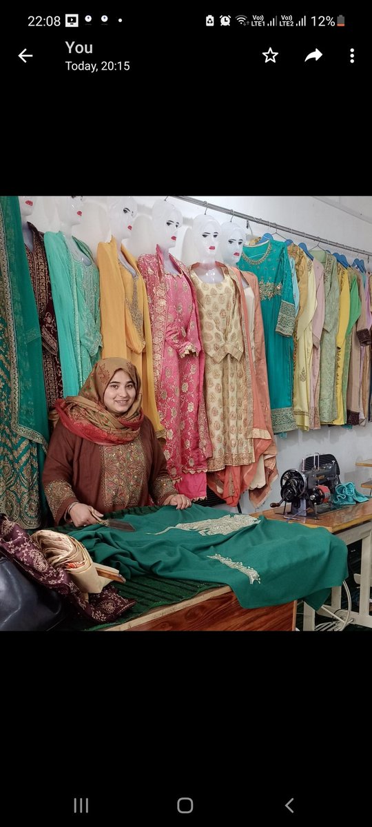 KashmirIndus's tweet photo. girls in Cutting/ Tailoring/ mehandhi designing/Tillawork in her shining star ITI. Rightly so, she has been recently felicitated with Women Achievers Award on International Women's Day. (3/3)

#transformJK #PMEGP 
@diprjk 
@DoIC_JK 
@AsadamAijaz https://t.co/xMpxHdDNYW