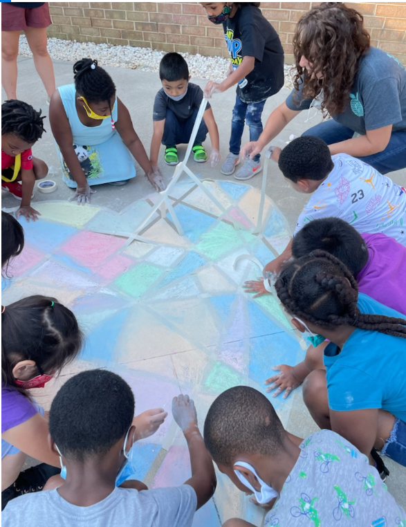 MillerEduLeader's tweet photo. Look at the beauty we can create together! #SummerCampOlympics @UCPSNC @MarshvilleES_NC @WingateES_NC @AGHoulihan @Renee_McKinnon1 @bradbreedlove90 #UCPSSummerLearning https://t.co/Er1GeoNdus