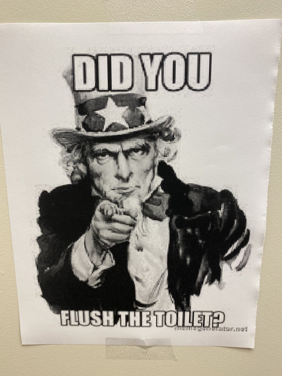SssssssAaaaaR's tweet photo. We have a serial non-flusher at work, apparently. My coworker took matters into their own hands. #PassiveAggressiveNotes https://t.co/vwqB0A7ar3