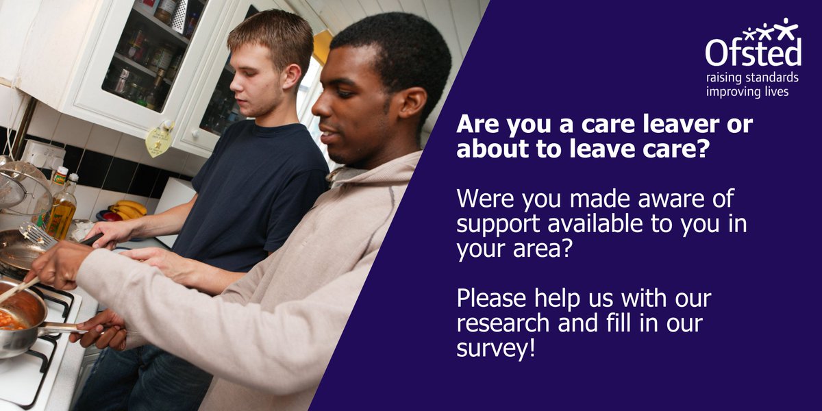 Due to continued interest in the care leavers survey, we have decided to leave it open to make sure we get as many people's views as possible. Please share our survey with the young people you work with ow.ly/ojsm50FnsMK  #CareLeavers #CEP #CareExperienced
