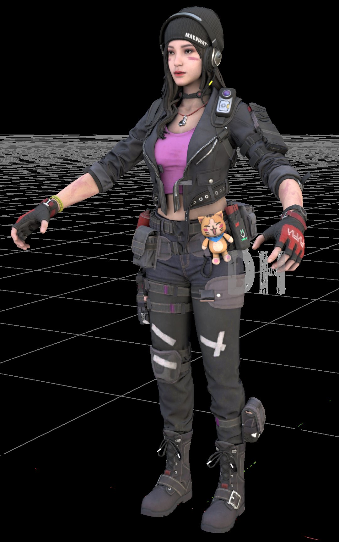 Dataminers Hole  CODM LEAKS on X: In-game look and 3d model of upcoming  character in Chinese version- Nana Based on Taiwanese actress Nana Ou-Yang  Note: WILL NOT COME TO GLOBAL  /