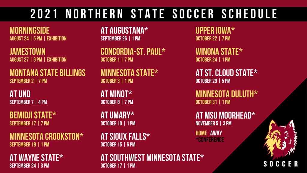 Northern State Wolves Soccer tweet media