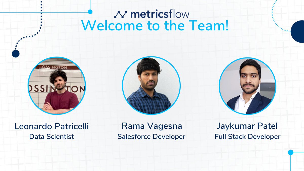metrics_flow's tweet photo. A warm welcome and lots of good wishes on becoming part of our growing team.

#metricsflow https://t.co/5PNGZyxjlw