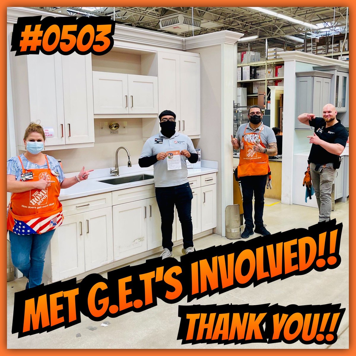 💥Taking the time to recognize Ruben -MET with a #HomerAward for driving #GET behaviors in the aisles! Thanks for taking care of a customer & providing #ExcellentCustomerService!! Thank You MET for your Partnership!💥 #GETInvolved #LetsGETInvolved #LivingOurValues #PowerOfTheGulf