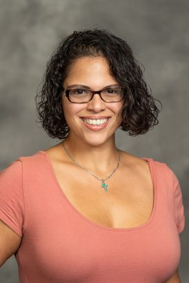 A headshot of August Member Spotlight, Kelly Wright.