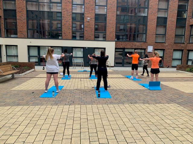 NewcastleForge's tweet photo. Who is ready to work it with Lauren this Saturday? Join her at 9:30 AM in the courtyard. #residentsonly #residentevents #olympicinspiration #btrnewcastle https://t.co/1jvXagLyO0