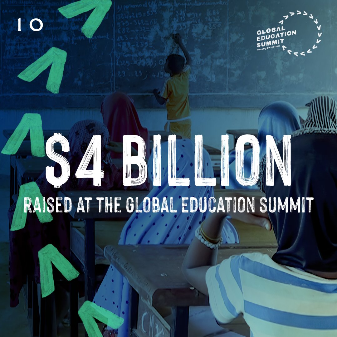 $4 Billion raised at the global education summit