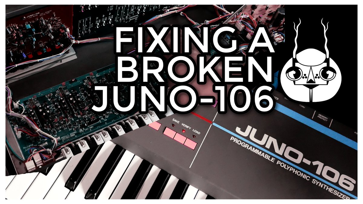 Video of me replacing a faulty sound chip on a Juno-106.

youtu.be/S5oV4hF8b7E

#roland #juno106 #vintagesynth #pihkaismyname