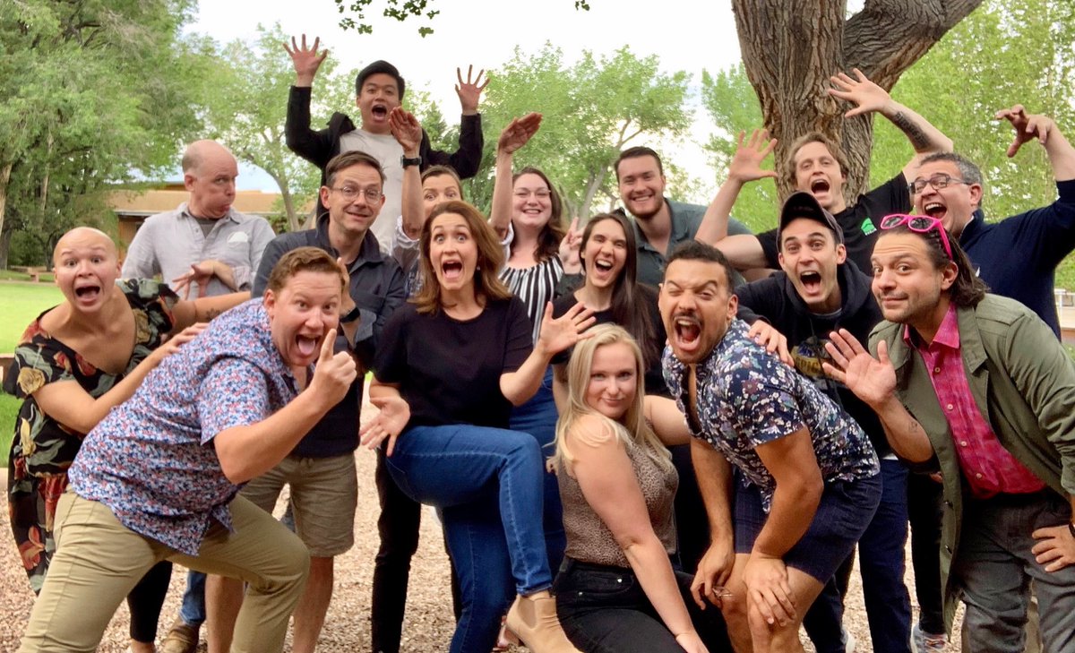 morley_erin's tweet photo. Final Dress for Midsummer TONIGHT! LOVE this team!!! @santafeopera
#NetiaJones #HarryBicket #MidsummerNightsDream #sfoMidsummer #Britten #Shakespeare #SantaFeOpera https://t.co/bvGk2y2fCk