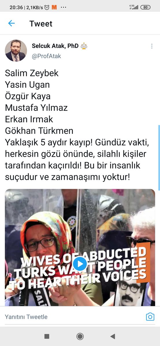 Evet. Kayıp olmaları nedeniyle ortalığın yıkıldigi Salim Zeybek, Özgür Kaya vicdanlarının sesine uyup ekran karşısında cemaatin mahrem işlerini anlatıyor.

Size demiştim bu kaçırma olayları göründüğü gibi değil. Hemen balıklama atlamayın... diye...