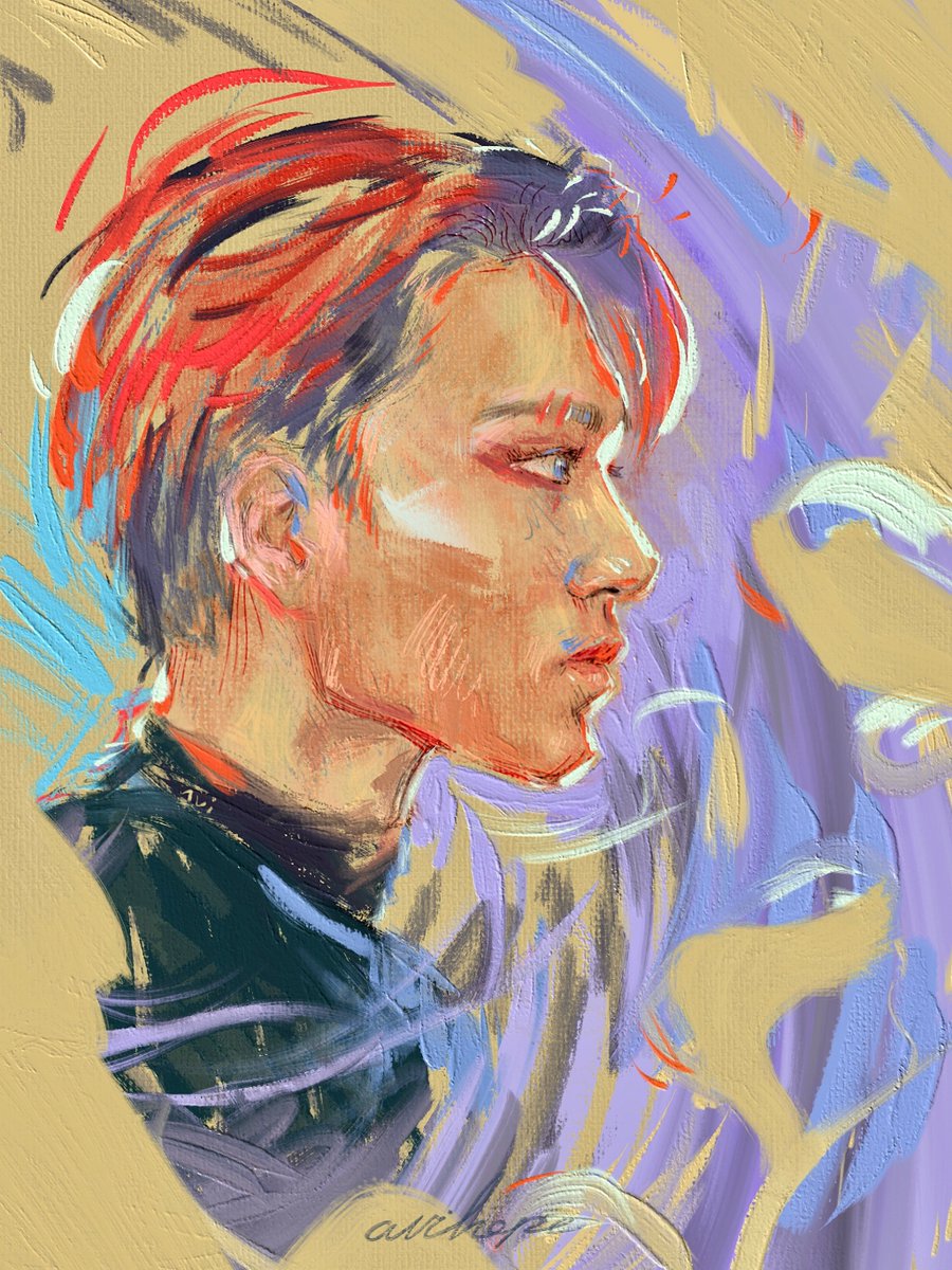 avihope__'s tweet photo. [ chaos ]
Oh look, it's experiment sansan time~ Tried the app Art Set since a few people said the oil paint brush was nice- indeed very nice 😌✨

#digitalart #fanart #kpopfanart #ipadpro #artsetapp #ateez #ateezfanart #sanfanart #san #산 #choisan https://t.co/49uUMJ06V4