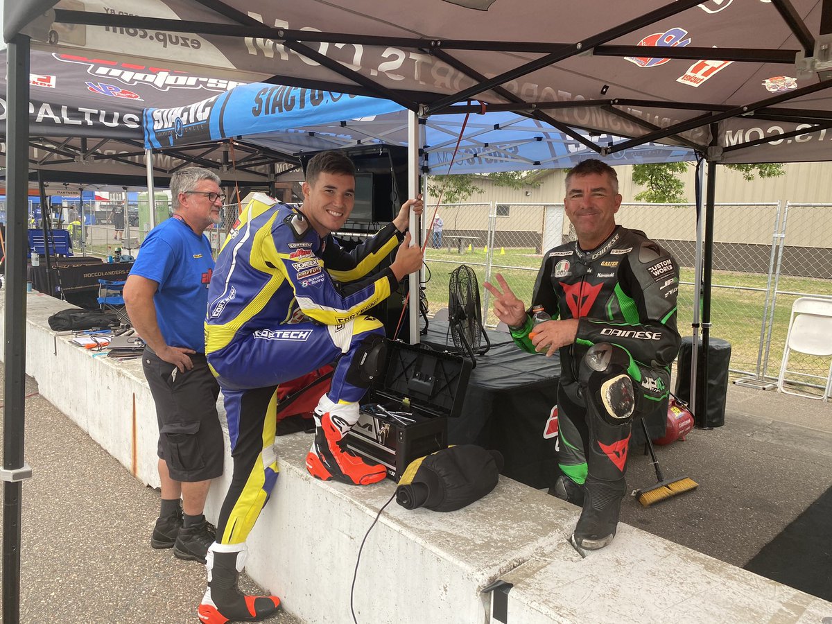 Michael Hill 🎤 (@mhillofficial) on Twitter photo Nice to see <a href="/jakelewis85/">Jake Lewis</a> giving tips to <a href="/jp43/">Jason Pridmore</a> ahead of his ‘wildcard’ race this weekend 😂 Joking aside if we can get 50 retweets JP has said he may give it a go! So come on people spread the word! #MotoAmerica Nice to see <a href="/jakelewis85/">Jake Lewis</a> giving tips to <a href="/jp43/">Jason Pridmore</a> ahead of his ‘wildcard’ race this weekend 😂 Joking aside if we can get 50 retweets JP has said he may give it a go! So come on people spread the word! #MotoAmerica
