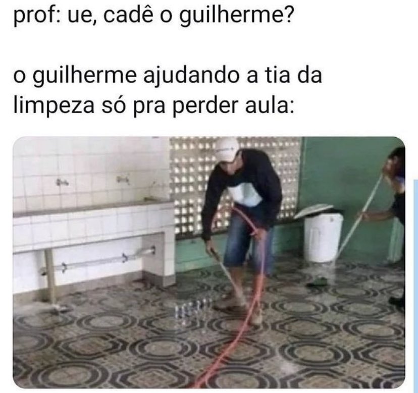 guilhermistica's tweet photo. Guilherme é sinônimo de humildade e de carisma.

Quem nunca matou uma aula para ajudar a tia da faxina, que atire a primeira pedra! https://t.co/EcmaSCe0Tf