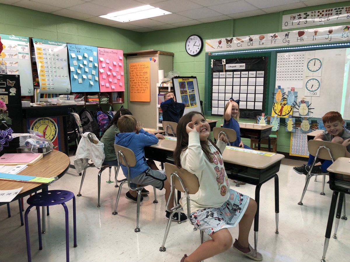 Scenes from our Wit &amp; Wisdom Module O text Miss Nelson is Missing! 😲  These second graders loved creating a tableaux today!  
#weareunionsteam