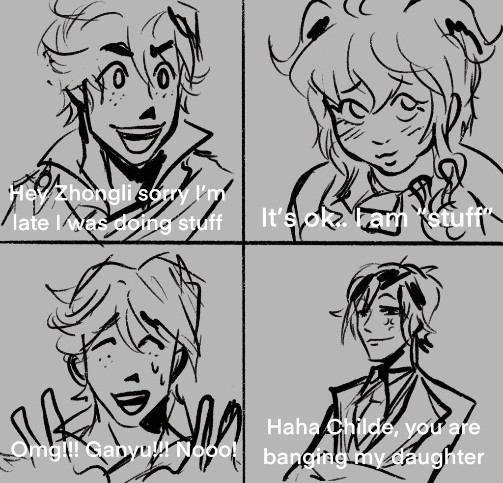 I'm just gonna hide all my joke genshin art in this thread
Just to keep it all contained somewhere