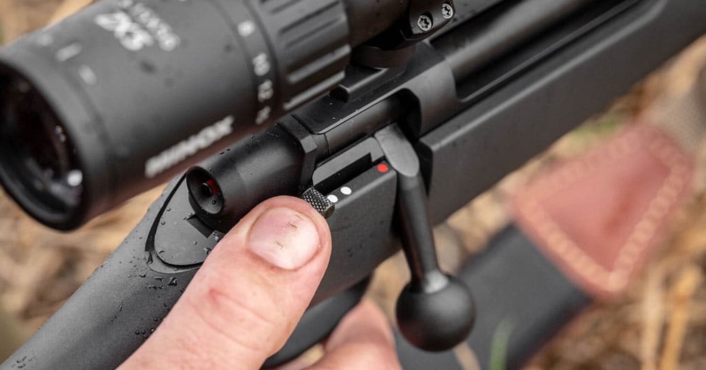During those moments when silence is critical, it helps to have a silently operation three-position safety. 

#mauserm18 #mauserusa #mauserrifle #huntingrifle #mauser