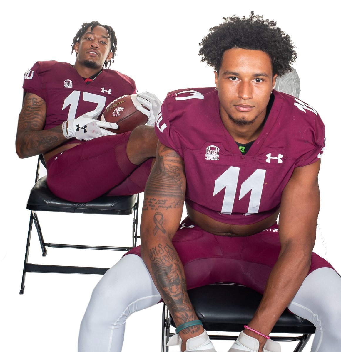 SIU_Football's tweet photo. And some solid Photo Day work from the Offense as well.

#UnleashTheDawg https://t.co/PgsQKfFIit