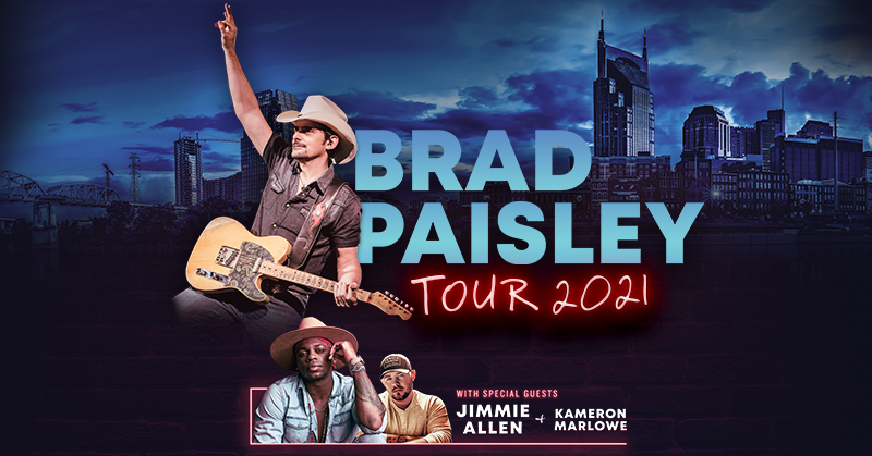 LAST CHANCE TO ENTER: Country music's finest, @BradPaisley, will be bringing his talents to the Ruoff Music Center this Saturday, and we're giving away a pair of tix: https://t.co/c5JVtQ5i6I https://t.co/MIsIlOZ6aB