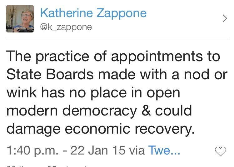 I love that everyone on Irish Twitter is RTing that hilariously hypocritical Zappone tweet and it’s all over the app and will probably be all over FB as I type. And ooh, I dropped it here too! Clumsy.