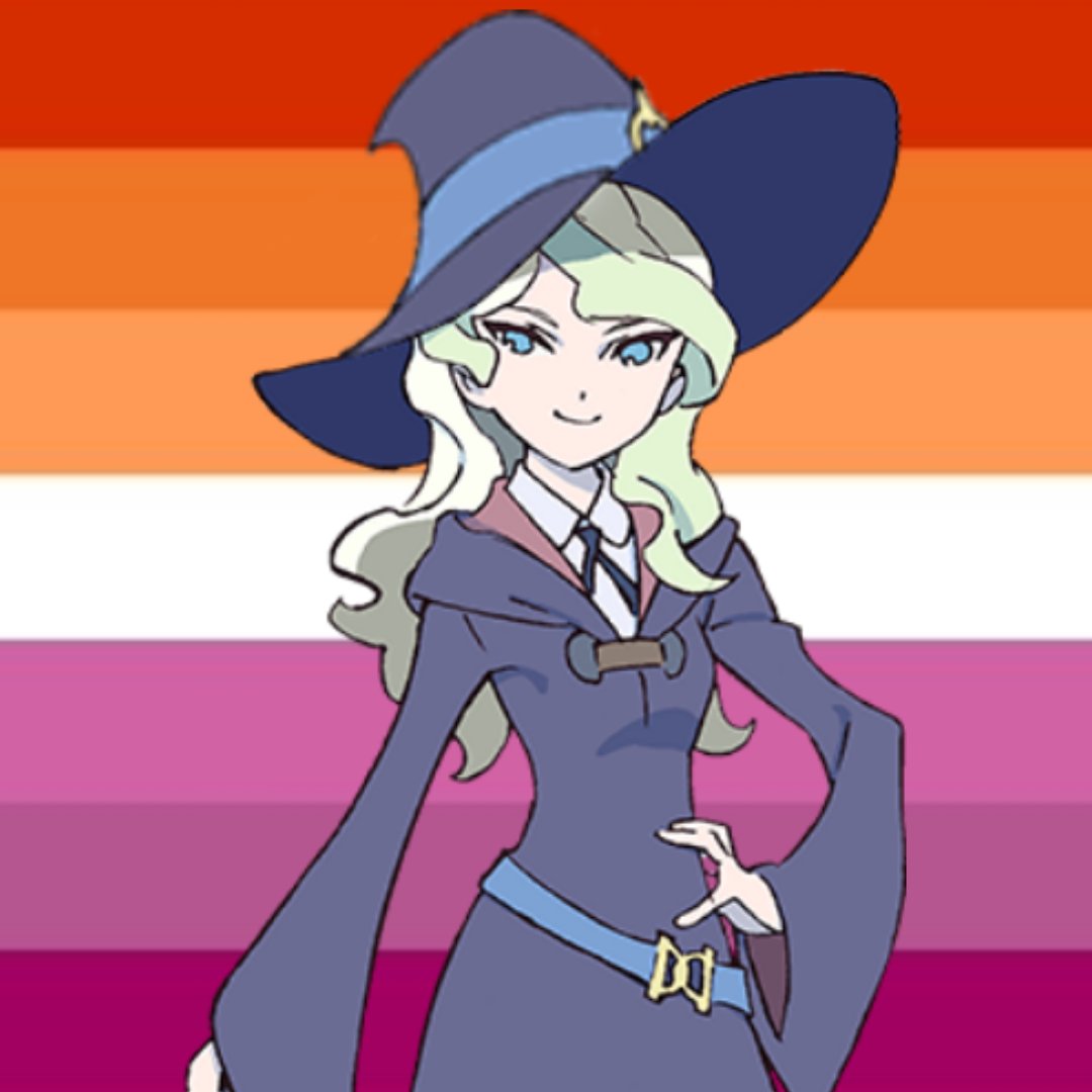 yourfavisles's tweet photo. Diana Canvendish from Little Witch Academia is a lesbian! https://t.co/UKaNfZC9pj