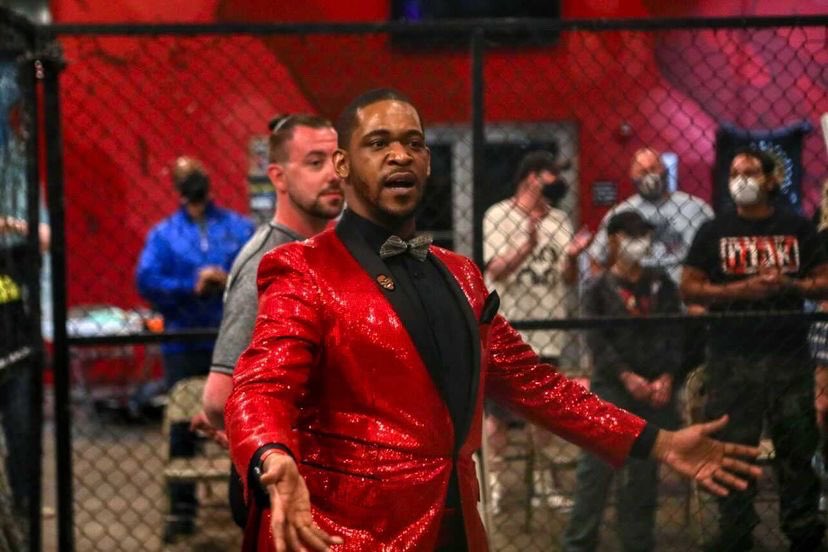 LarryL3g3nd3's tweet photo. All #throwbacks 

All @ICWNHB 

All shot by @mateophoto 

#Tampa #NewJersey #PFXBattle #PFX9 #DeathmatchCircus #DeathmatchDriveIn #MDK #tbt #ThrowbackThursday https://t.co/vkCijXknhy