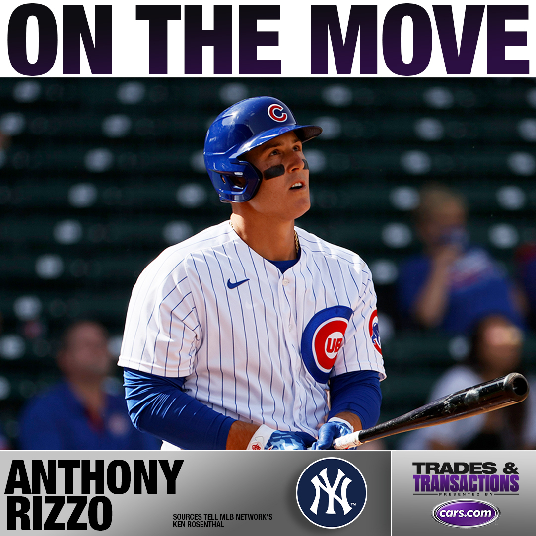 MLB on X: The @Yankees keep making moves! Anthony Rizzo is reportedly  headed to New York, per @Ken_Rosenthal.  / X