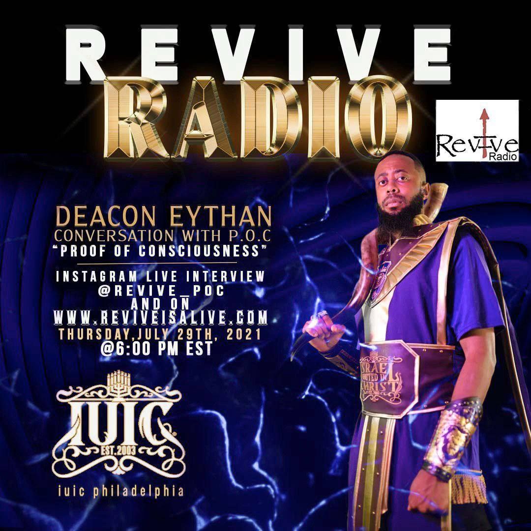 iuic_kentucky's tweet photo. 🚨TUNE IN TODAY 🚨 @6PM EST Deacon #Eythan is BACK on #ReviveRadio #POC 🚨WILL BE GOING LIVE ON INSTAGRAM🚨 @revive_poc 🚨& https://t.co/FJbdKvr7WB❗️ You don’t want to miss this 🔥🔥🔥🔥🔥🔥🔥🔥🔥🔥🔥 #israelunitedinchrist #iuic #repent #christisblack #reviveisali https://t.co/TmZjzTabd1