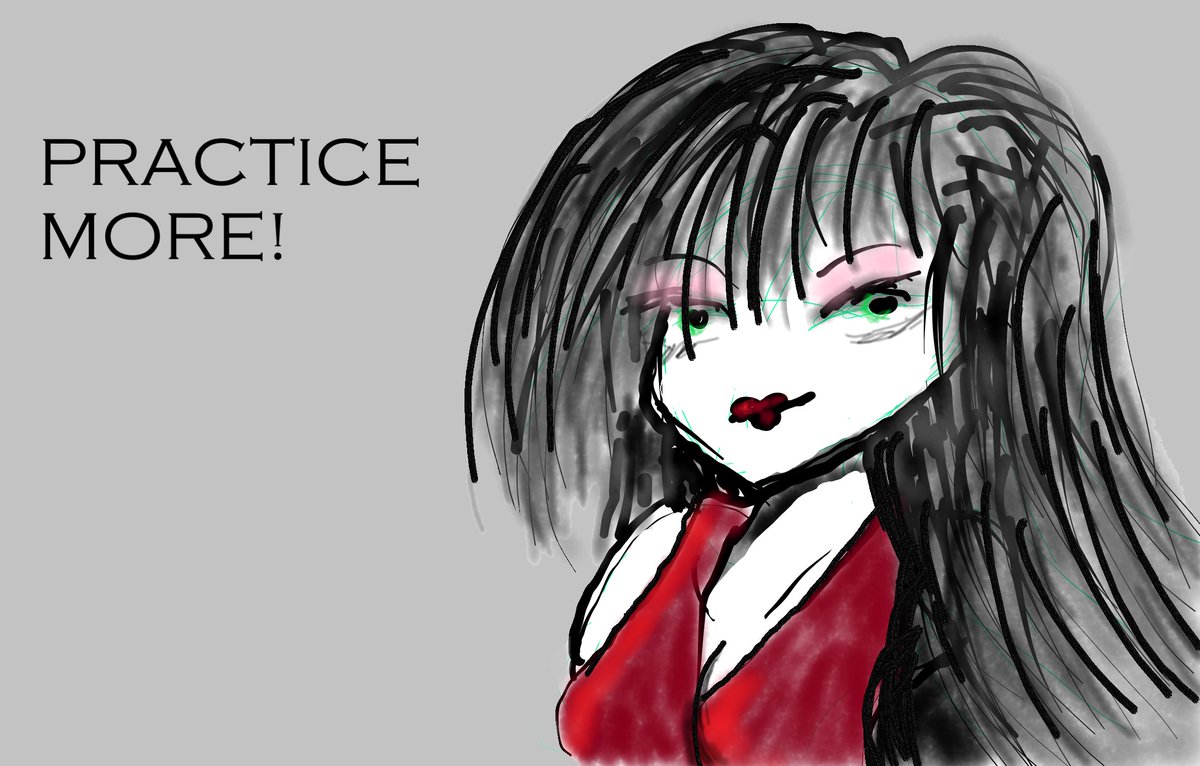 ItsgabboGabe's tweet photo. Just a practice drawing with an annotation that serves as a daily reminder.
#ItsgabboGabe #Itsgabbo #GabeEly #Gabe #Gabolical #PracticeMore #Practice #LineDrawing #Drawing #DigitalDrawing #sketch #practicesketch #dailyreminder #workinprogress #keepworking #inspiration https://t.co/ghHRWxxawY