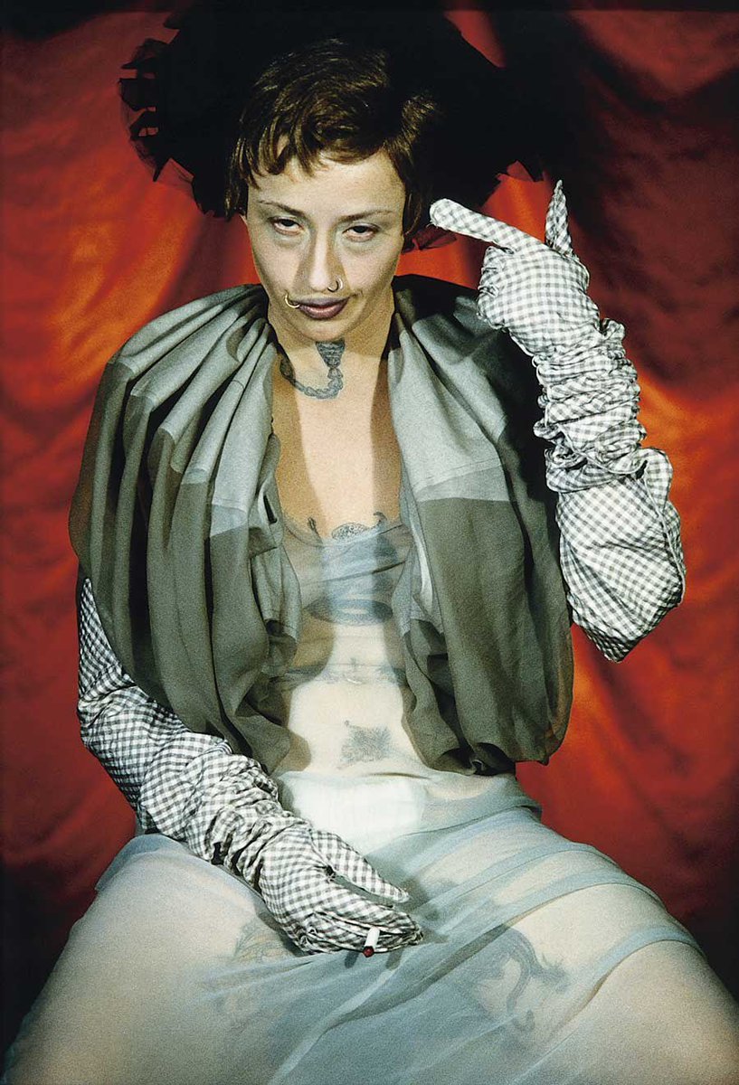 stascebular1's tweet photo. Cindy Sherman for Comme des Garçons https://t.co/kP5H7agTng
