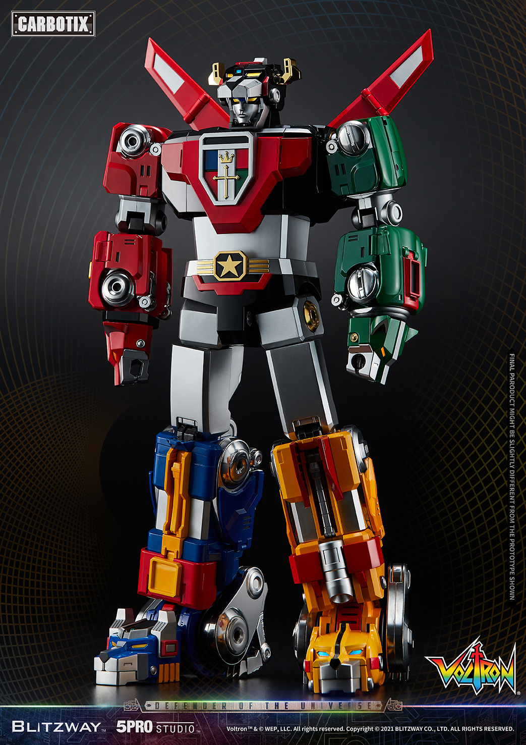 Large hotsell voltron toy