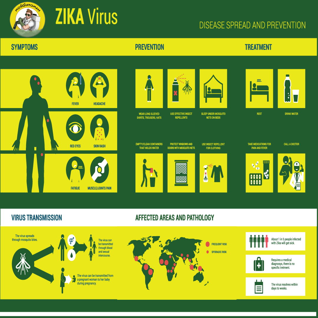 Mosquitomanca's tweet photo. Zika virus infection, also called Zika virus disease, is caused by a virus which is spread by the bite of an infected mosquito. Symptoms include:
• Fever
• Headache
• Conjunctivitis (pink eye)
• Skin rash
• Muscle and joint pain https://t.co/y7nMgcqMqP