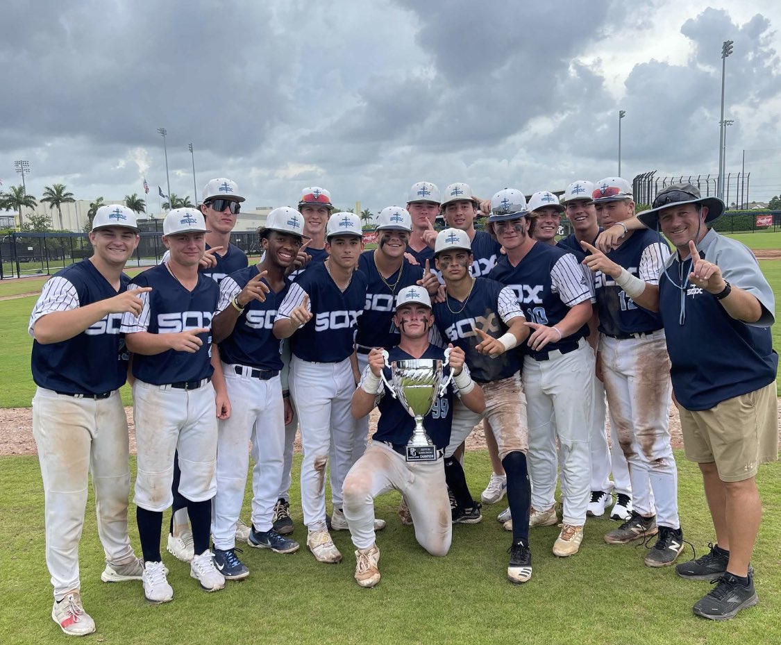 East Coast Sox Baseball How Was Your Summer Over 50 Players Accept Christ Over 700 Prayers At The Mound After Games 18u Perfectgameusa National Elite Champions 17u Pg Tourney Wwba National