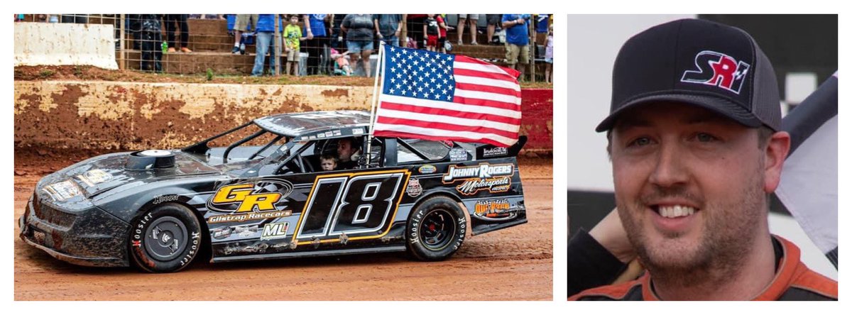 PRNAtTheTrack's tweet photo. Hear Ricky Greene @18RGreene @CRUSAStrtStocks @Cherokee_DirtSC winner on our show at https://t.co/fI4KotRLHw, broadcast radio stations, PRN app &amp; iTunes https://t.co/MCeqfGGJGg