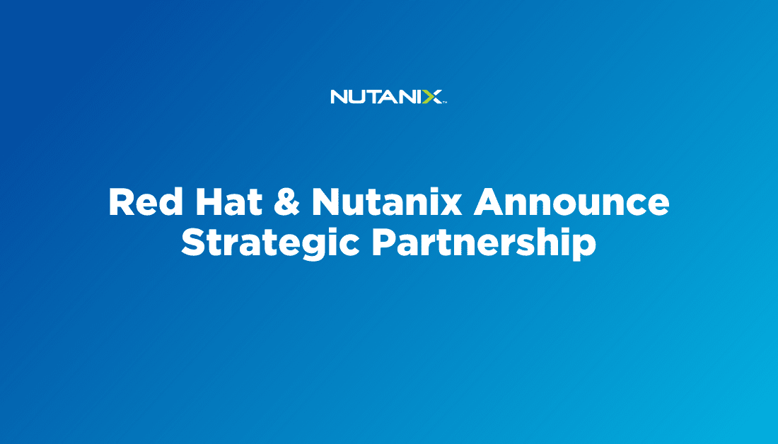 NutanixNation's tweet photo. Red Hat and Nutanix Announce Strategic Partnership 👏 👏 👏 

👍 Red Hat OpenShift preferred choice for enterprise full stack Kubernetes on Nutanix Cloud Platform.
👍 Nutanix Cloud Platform is preferred choice for HCI for RHEL and Red Hat OpenShift

https://t.co/WTsRwgP8ul https://t.co/apv4dqlxoU