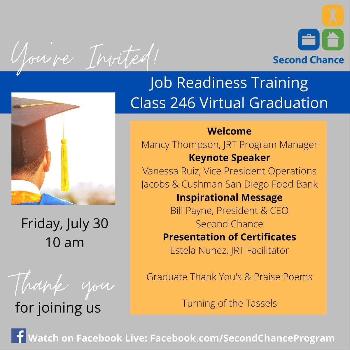 Second Chance Program tweet media