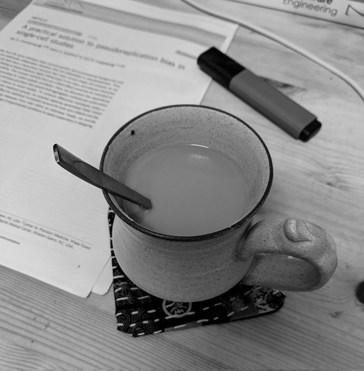 Pregaming #OzSingleCell with my second coffee this morning to mimic that on site symposium experience. Looking forward to it!