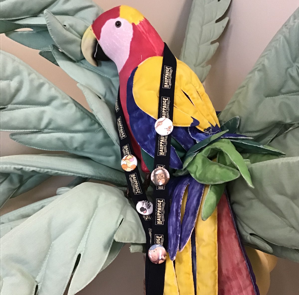 HauppaugePL's tweet image. Tails &amp;amp; Tales Summer Reading Club Week 5, let’s see those lanyards!  Remember to stop by every week to earn a new pin.  Which one has been your favorite so far? #HauppaugeLibrary #SummerReadingClub #TailsAndTales