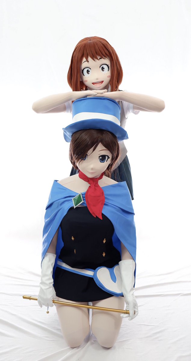 Jess_Kigurumi's tweet photo. Wait…where did my hat go? Maybe my new friend made it disappear! 🪄👻
#magicisinyou

🦸‍♀️ @Tekkigu
📸 @ChibiKigu 

#キグルミ #コスプレ #僕のヒーローアカデミア #麗日お茶子 #ウラビティ #MyHeroAcademia #OchakoUraraka #AceAttorney #PhoenixWright 
#kigurumi #cosplay #magic #magician https://t.co/ns3P1btgKt
