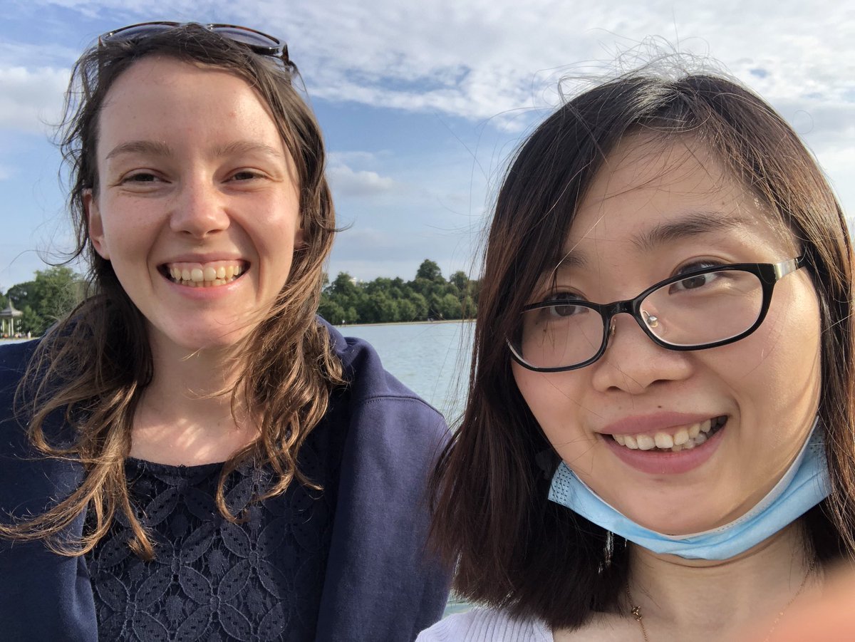 variint's tweet photo. After both attending last year’s @MICCAI_Society conference, I had the pleasure to finally meet @cherise_go in person today! Really nice to speak to someone in your field about all the cool projects! 😁 https://t.co/w8tno5QVyb