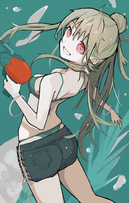 Green -summer-
#イラスト #オリジナル 